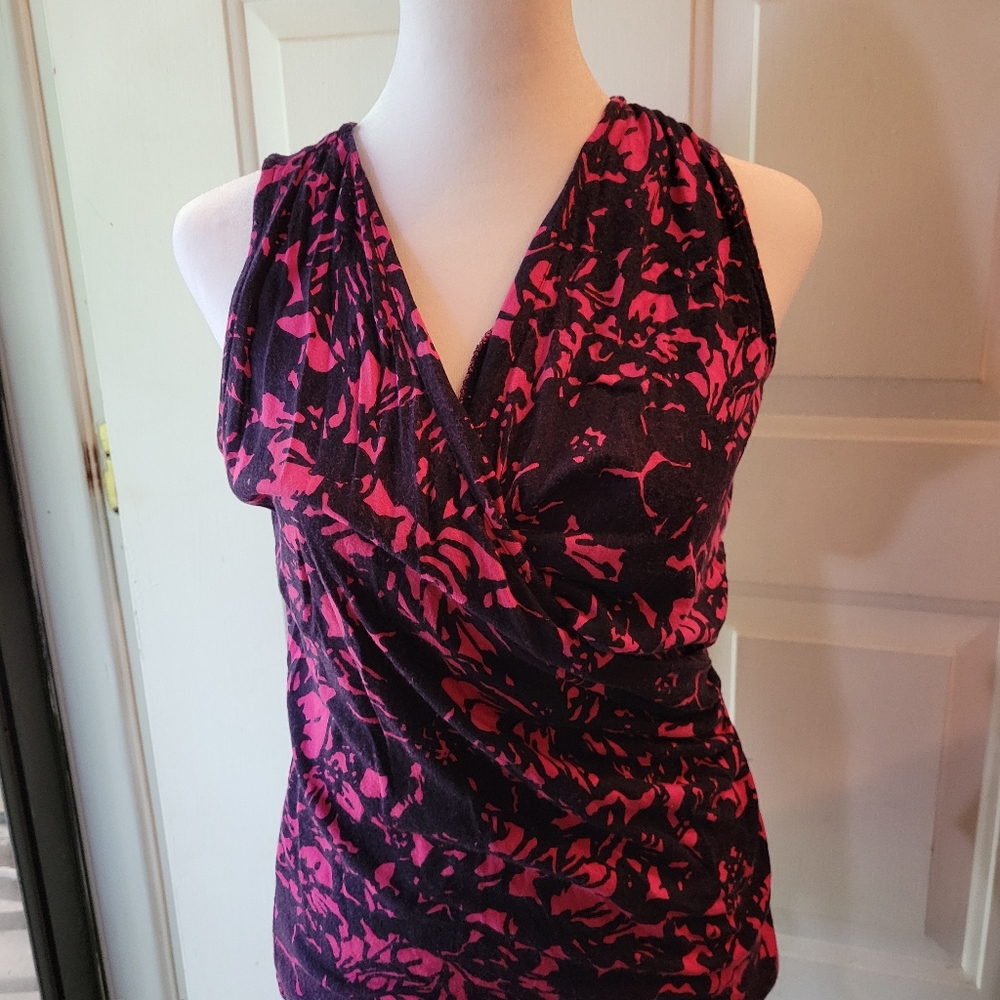 Talbots petite sleeveless rayon/lyocell top
